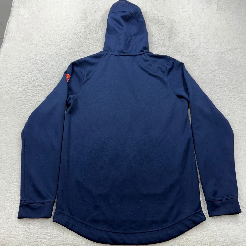 Nike Syracuse Basketball Dri-FIT Hoodie‎ Mens Small Navy Blue Orange Pullover